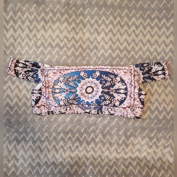 ⏰️LAST CHANCE⏰️Boho cropped bikini top - Picture 2 of 7